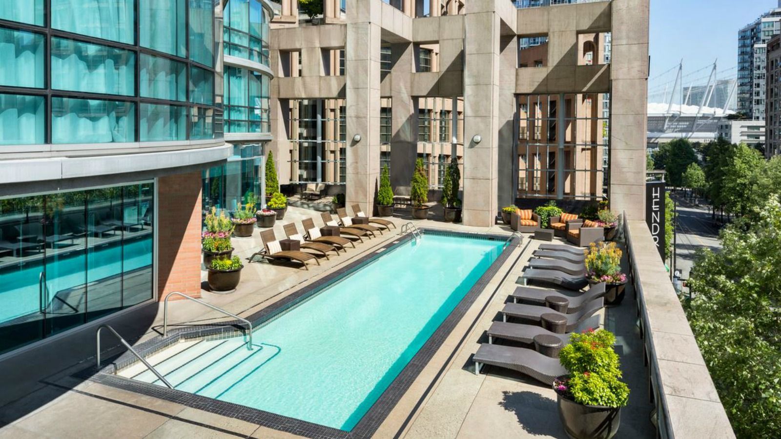 Hilton Vancouver Downtown, Bc, Canada Съоръжения снимка